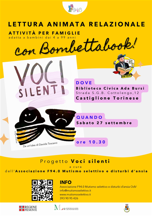 Progetto Voci Silenti - Lettura animata relazionale
